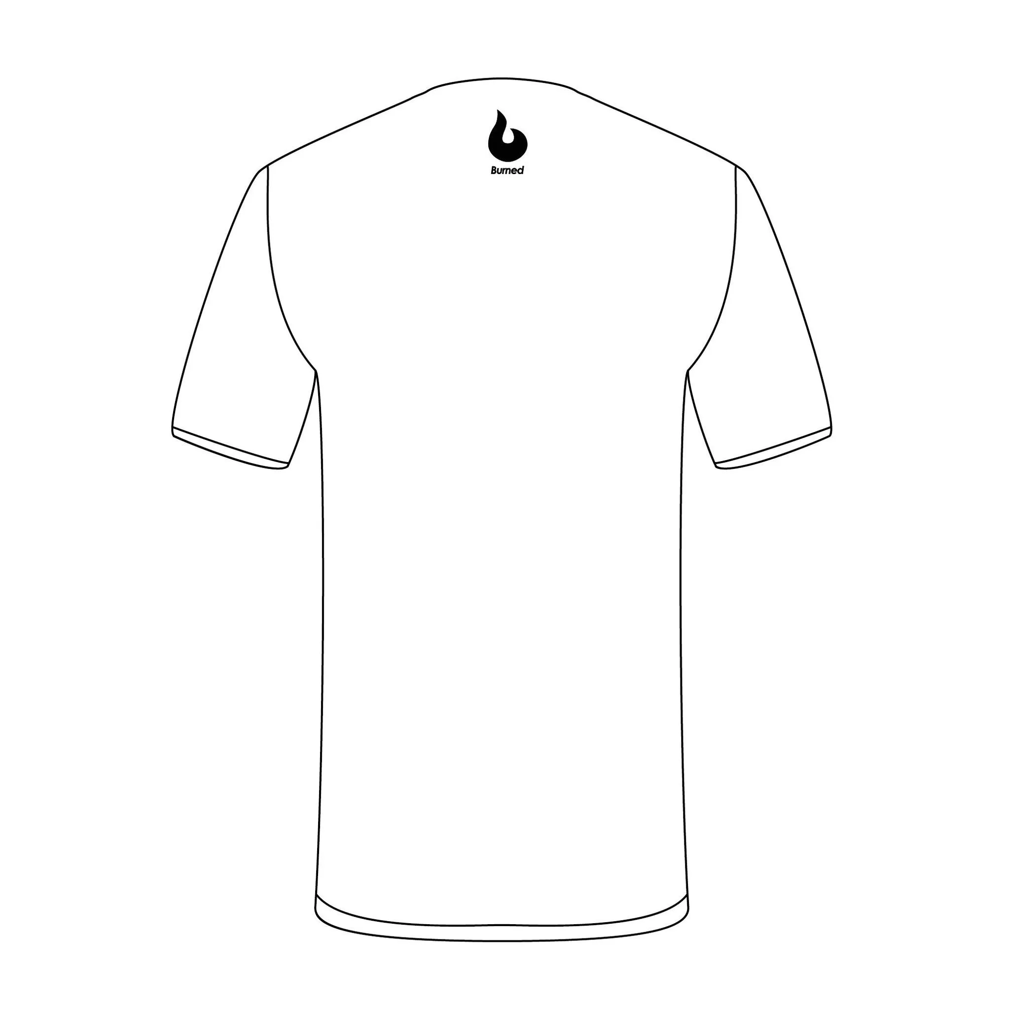 Den Dungk Shooting Shirt Wit sold by Burned Sports product image thumbnail 2