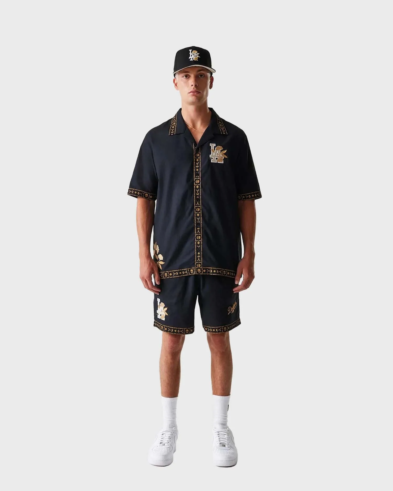 LA Dodgers Taping Shorts Black sold by Burned Sports product image thumbnail 2