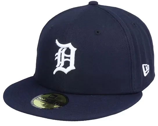 New Era Detroit Tigers 59Fifty Fitted Cap Navy sold by Burned Sports