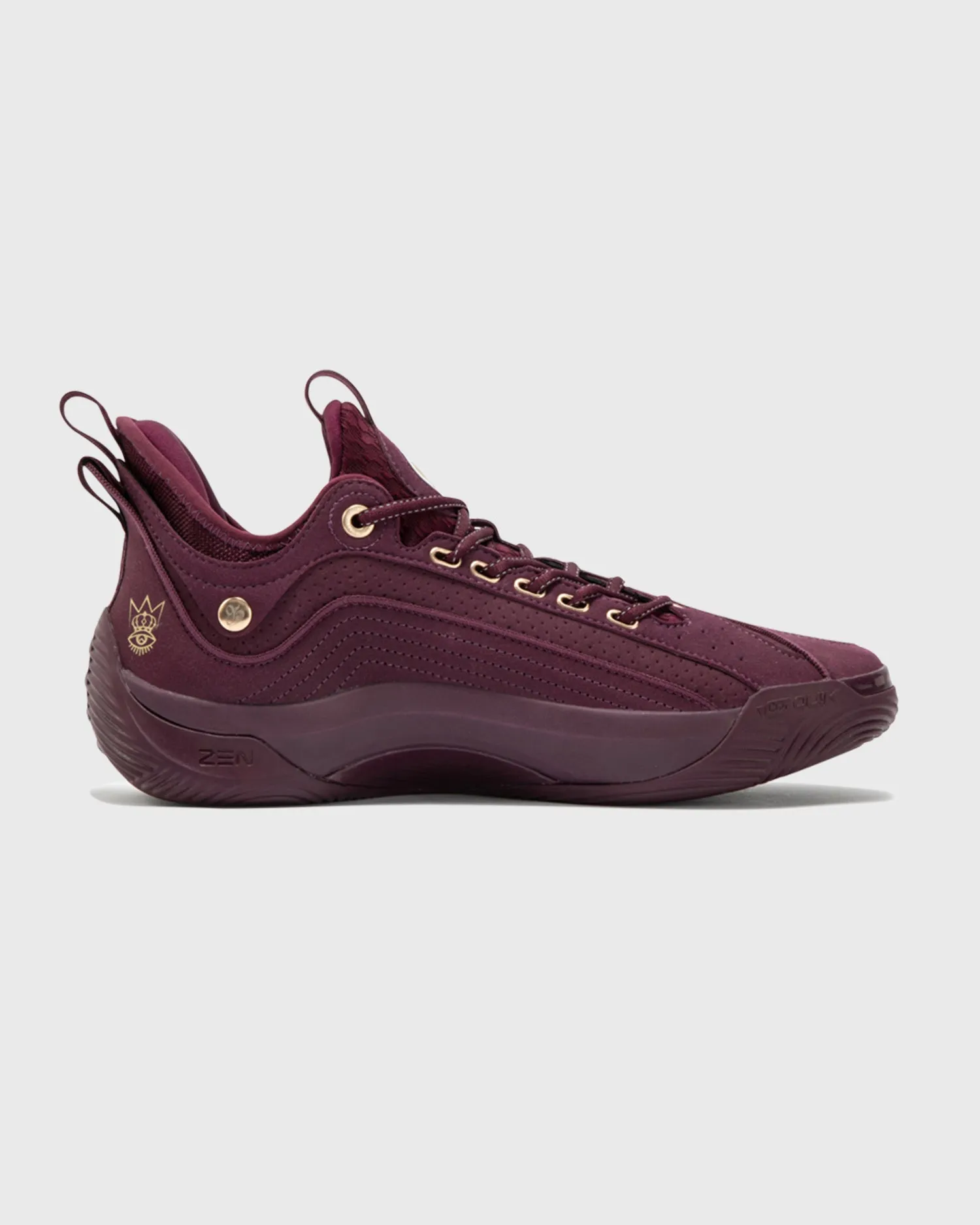 361 Degrees AG Zen VI Premium Basketbalschoen Wine sold by Burned Sports product image thumbnail 3