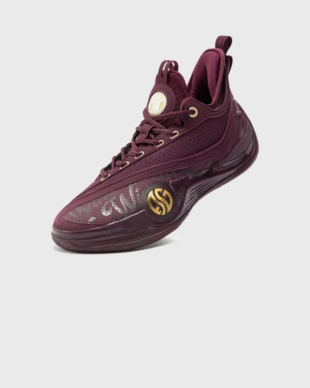 361 Degrees AG Zen VI Premium Basketbalschoen Wine sold by Burned Sports product image thumbnail 4