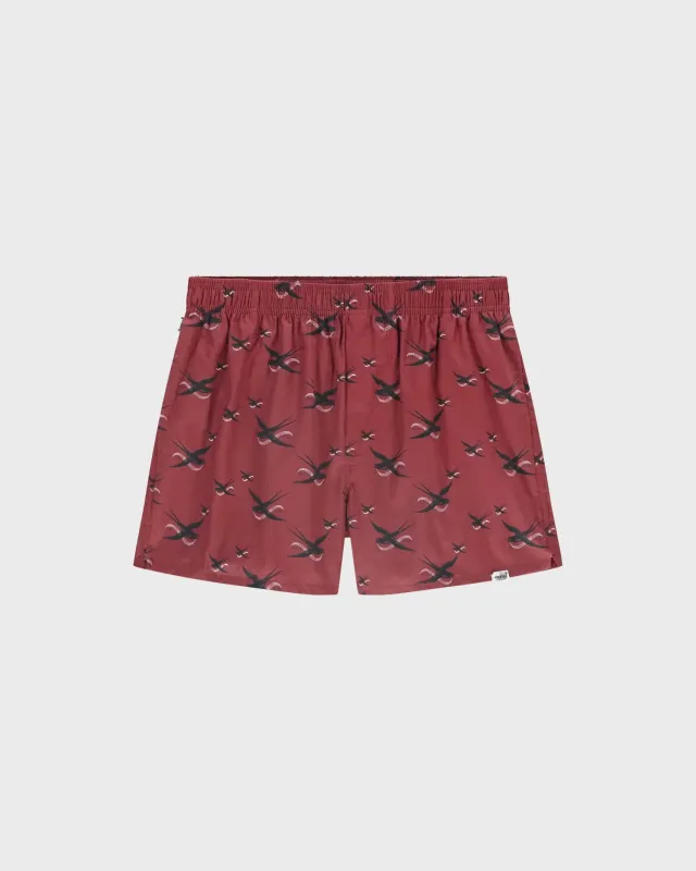 Swallow Boxers Rood sold by Burned Sports