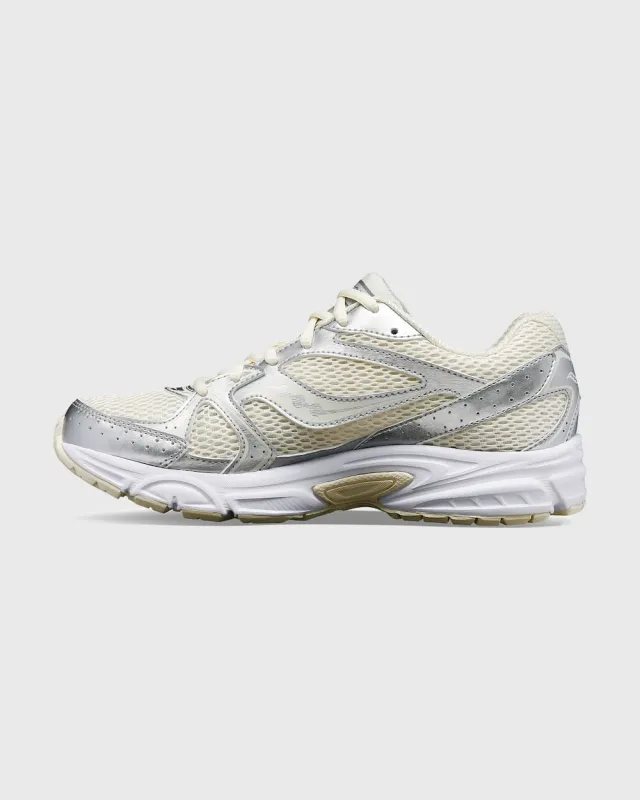 Saucony Ride Millennium Sneaker Cream / Zilver sold by Burned Sports