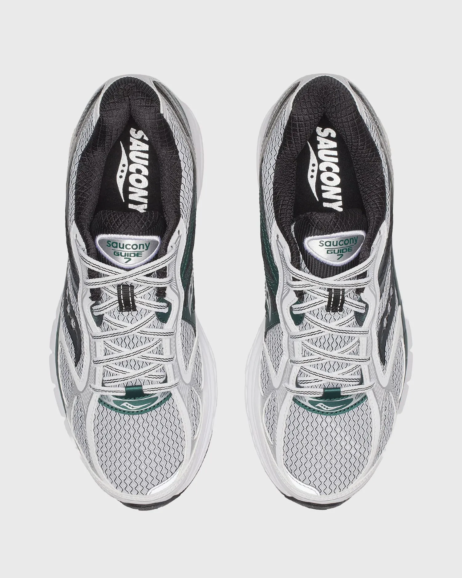 Saucony Progrid Guide 7 Sneaker Wit / Pine sold by Burned Sports product image thumbnail 4