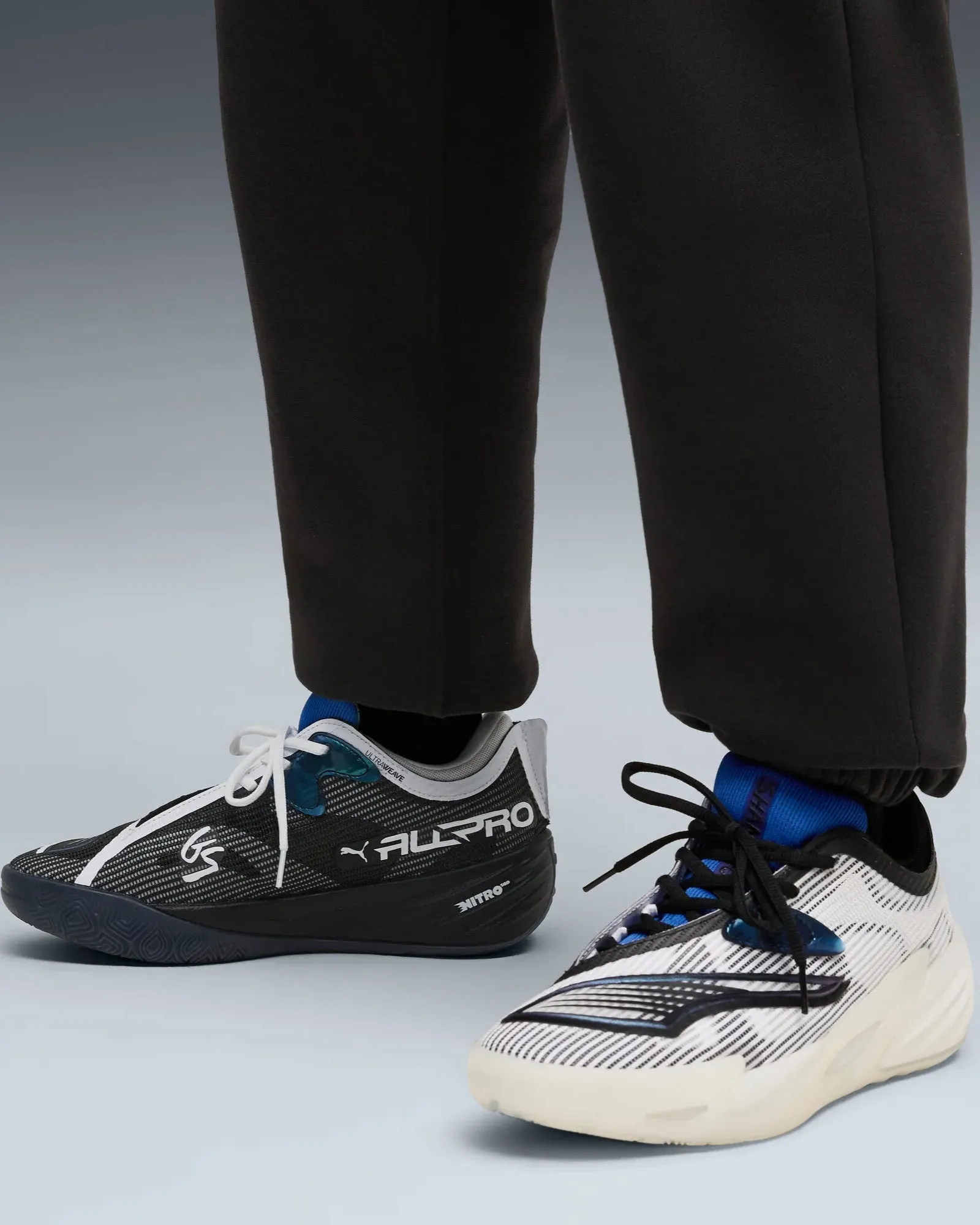 Puma All-Pro NITRO 2 Shammgod Basketbalschoen Zwart Wit sold by Burned Sports product image thumbnail 2