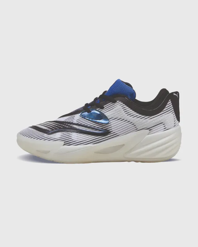 Puma All-Pro NITRO 2 Shammgod Basketbalschoen Zwart Wit sold by Burned Sports