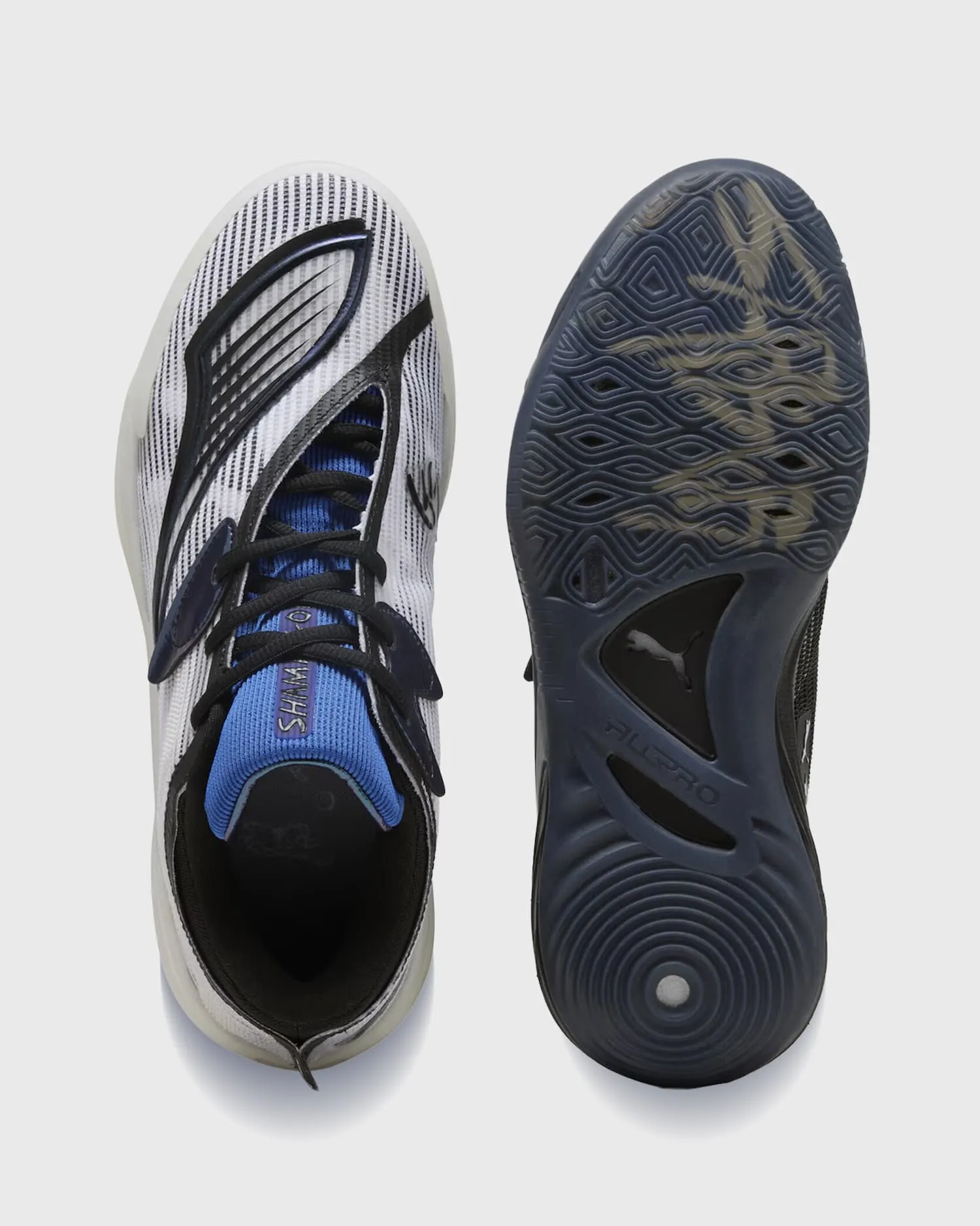 Puma All-Pro NITRO 2 Shammgod Basketbalschoen Zwart Wit sold by Burned Sports product image thumbnail 5