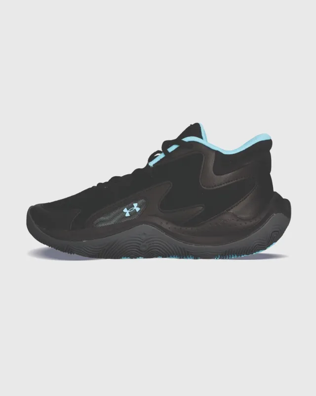 Under Armour GS JET '25 Basketbalschoen Zwart sold by Burned Sports