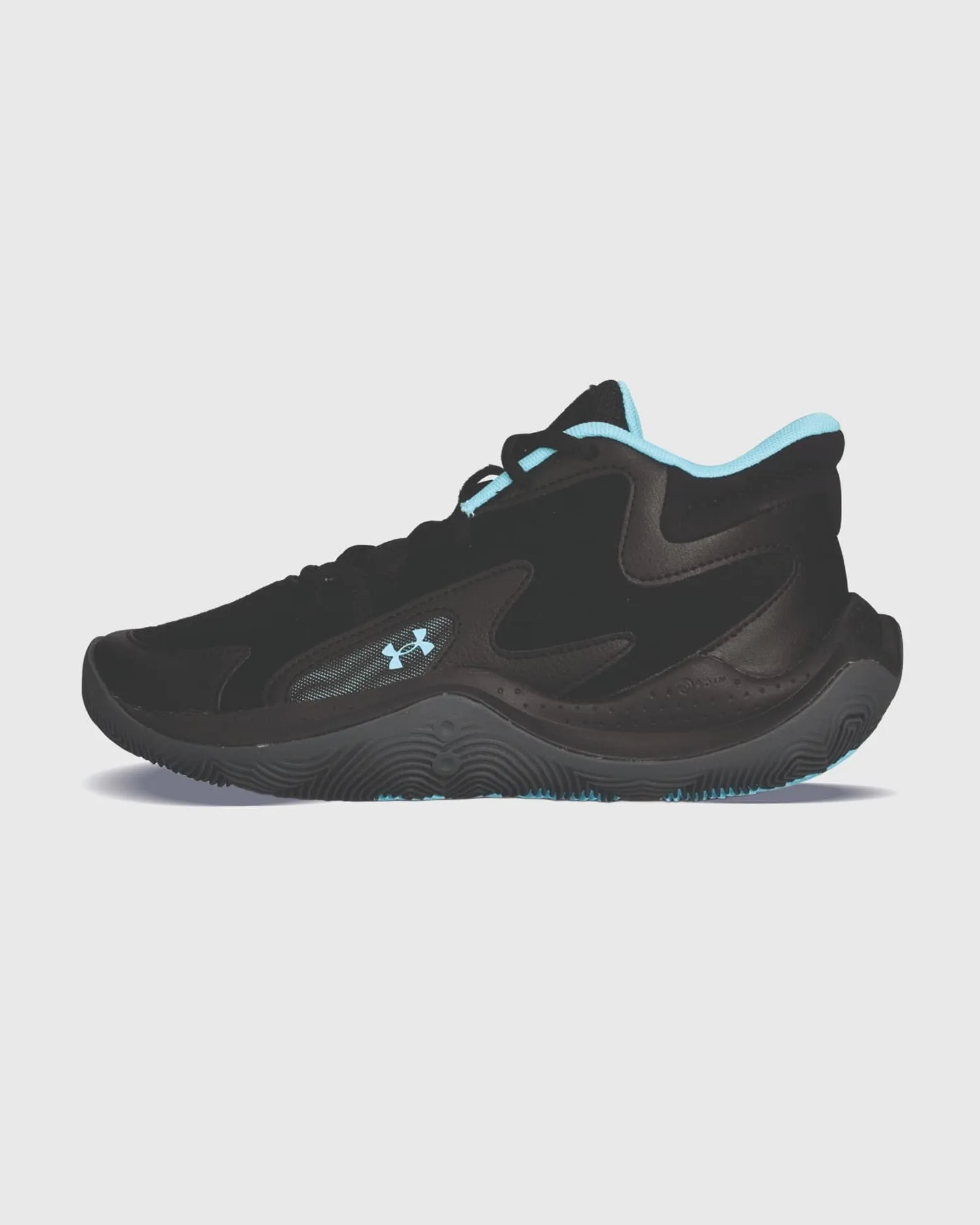 Under Armour GS JET '25 Basketbalschoen Zwart sold by Burned Sports