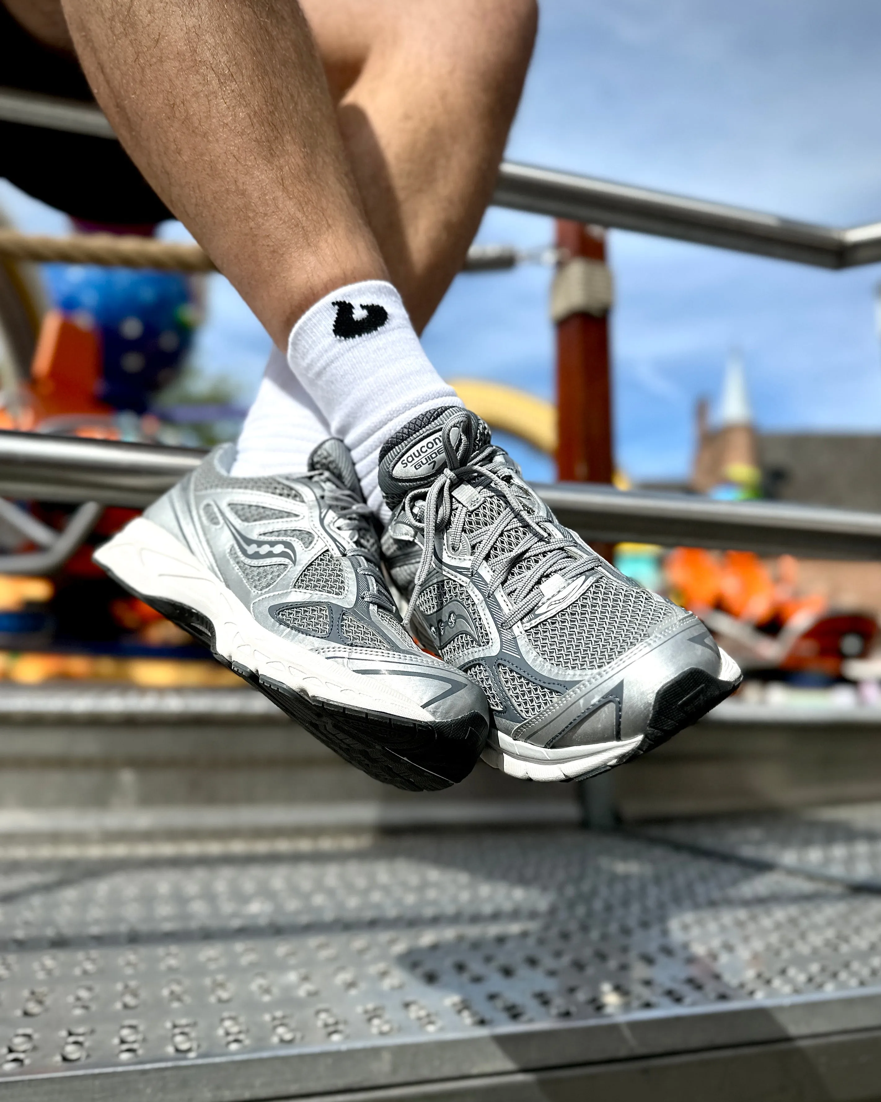 Saucony Progrid Guide 7 Sneaker Grijs Zilver sold by Burned Sports product image thumbnail 2