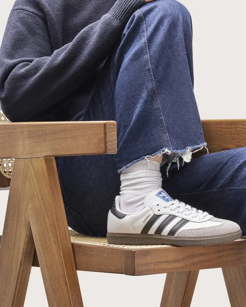 Adidas Originals Samba Unisex Sneaker Wit / Zwart sold by Burned Sports product image thumbnail 2