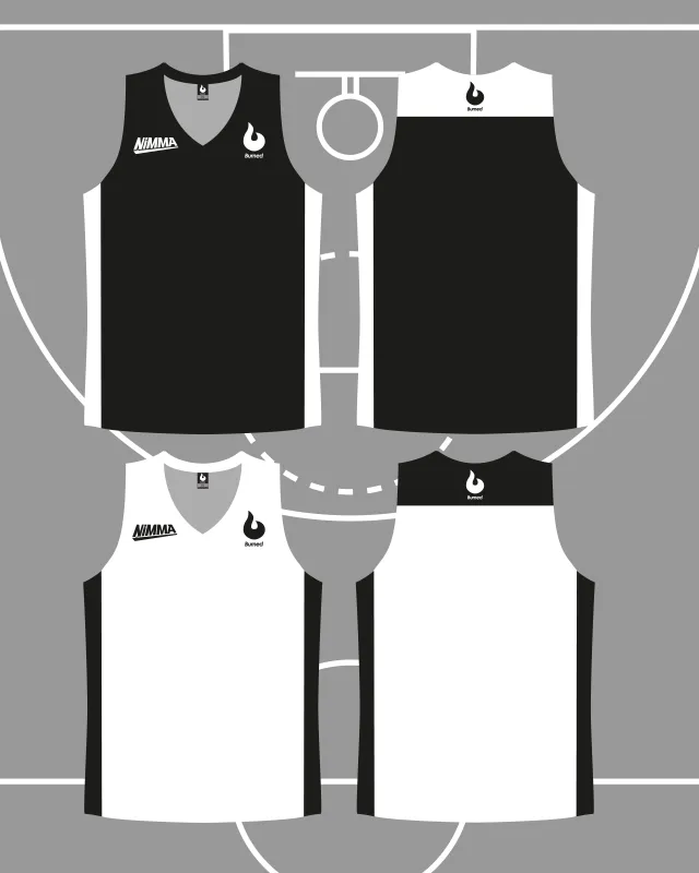 Nimma Basketball Reversible Jersey made by Burned Sports
