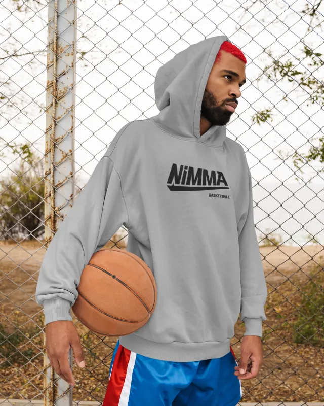 Nimma Basketball Hoodie Grijs made by Burned Sports