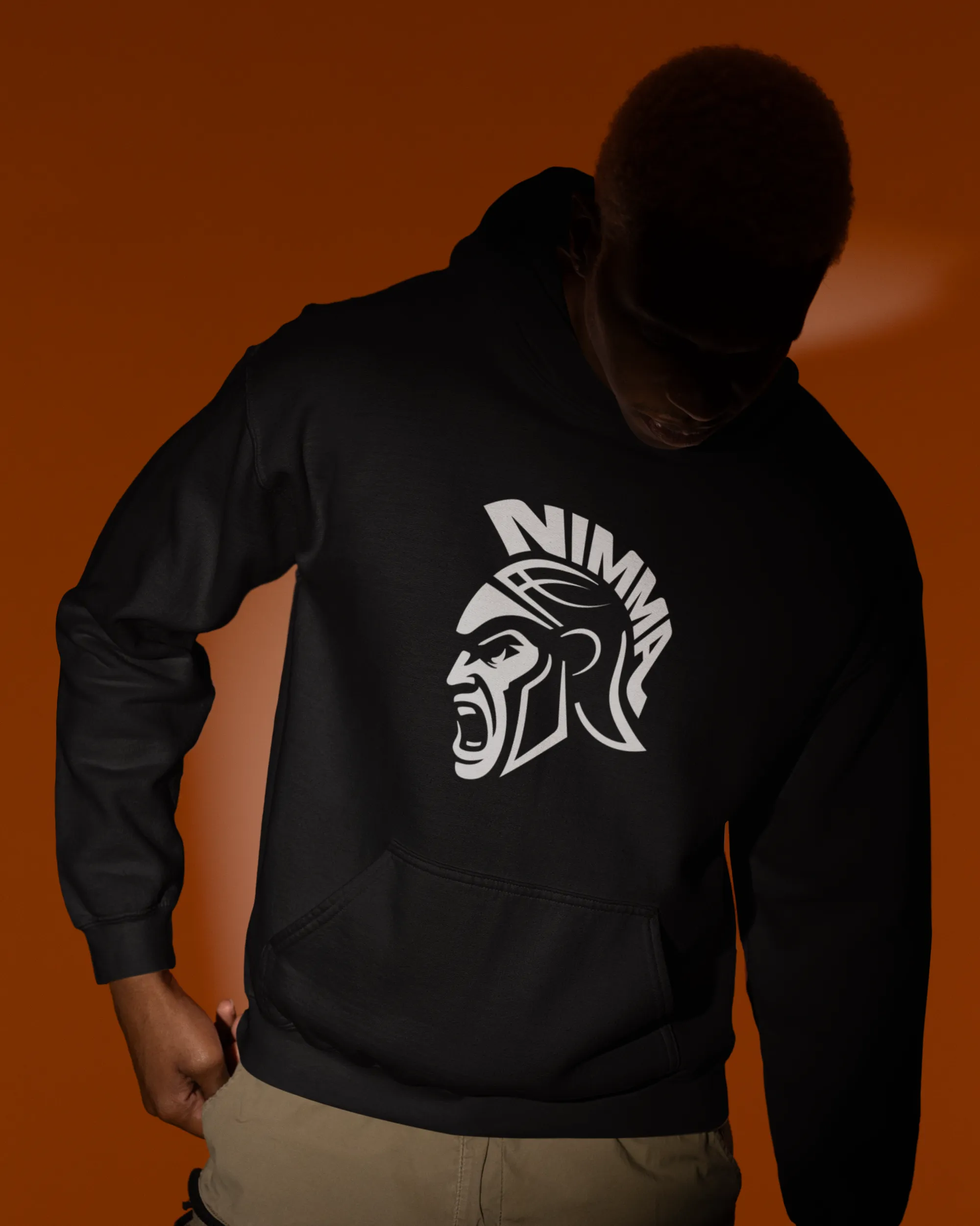 Nimma Basketball Warrior Hoodie Zwart sold by Burned Sports