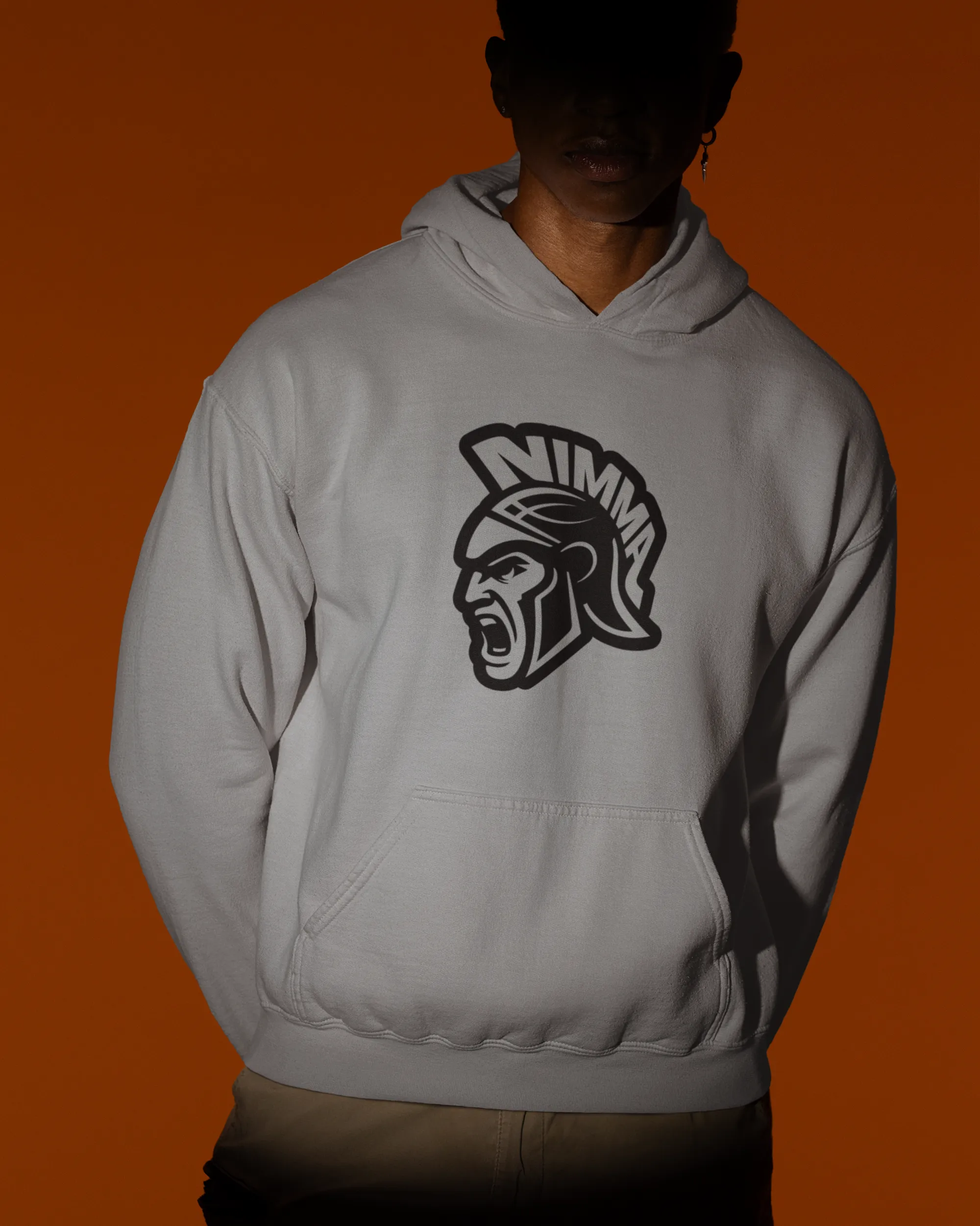 Nimma Basketball Warrior Hoodie Grijs sold by Burned Sports
