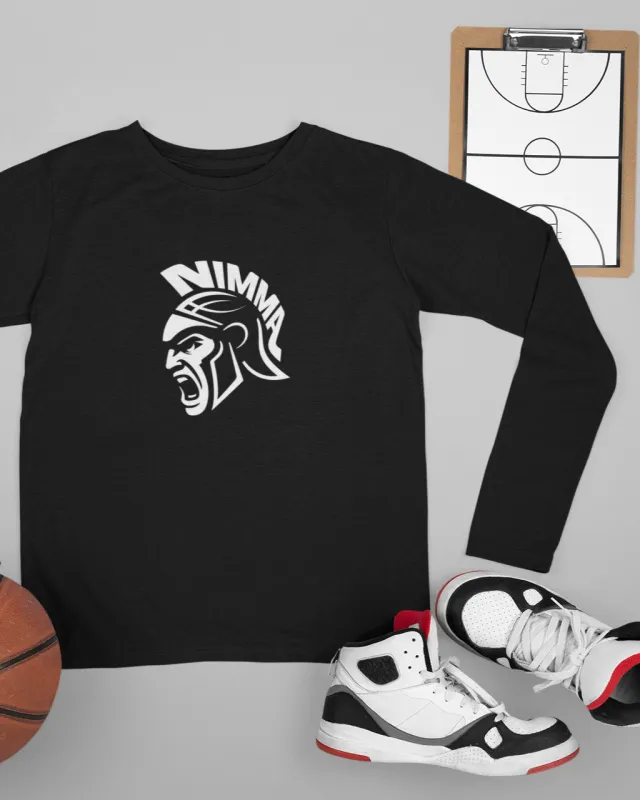 Nimma Basketball Warrior Longsleeve Zwart sold by Burned Sports