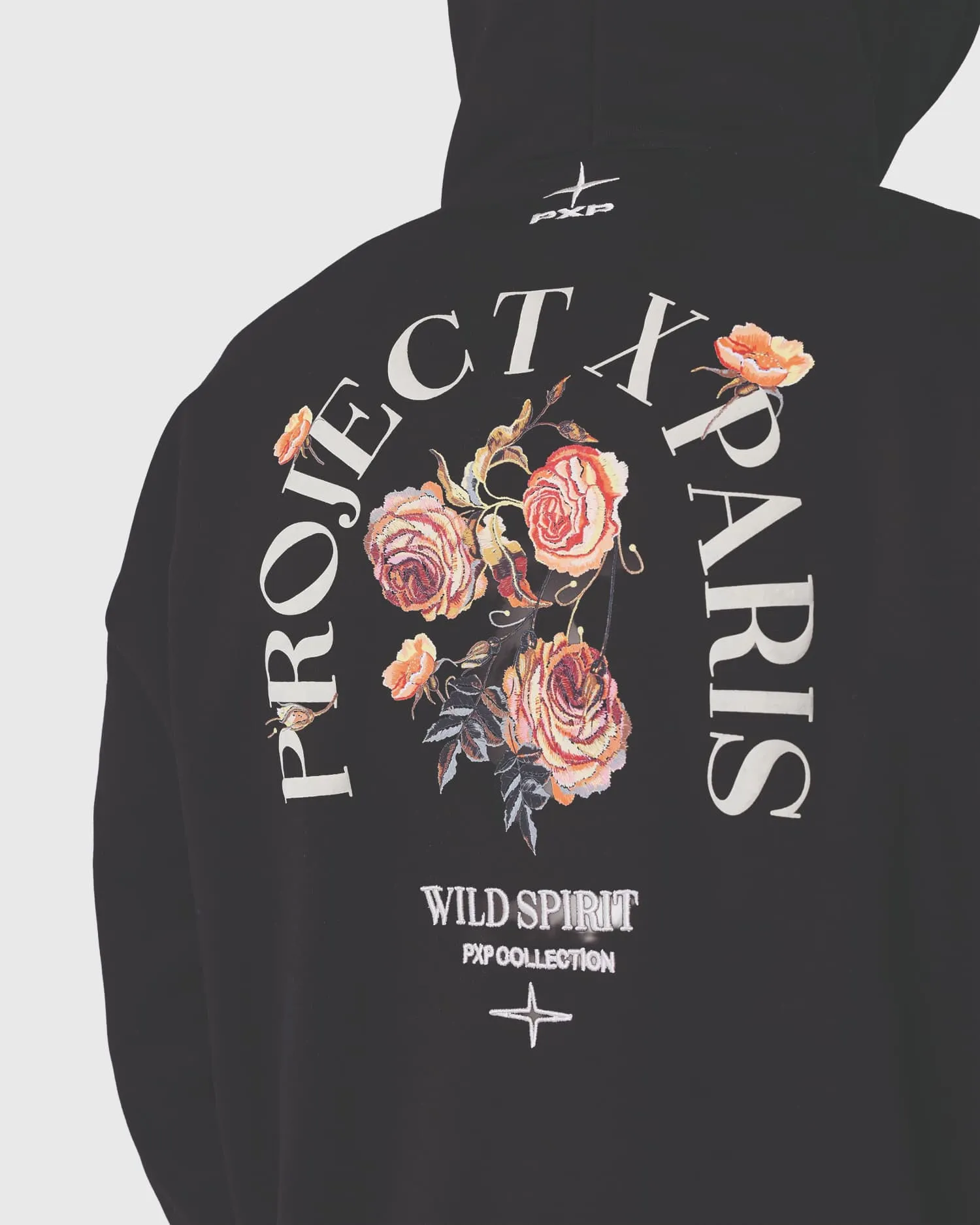Project X Paris Gothic Roses Hoodie Zwart sold by Burned Sports product image thumbnail 3