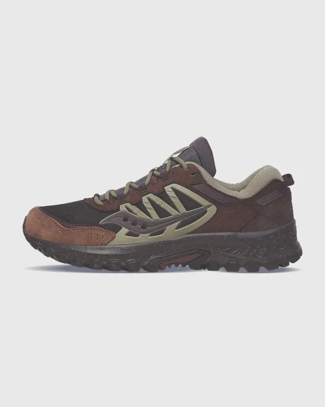 Saucony Grid Peak Zwart Groen sold by Burned Sports