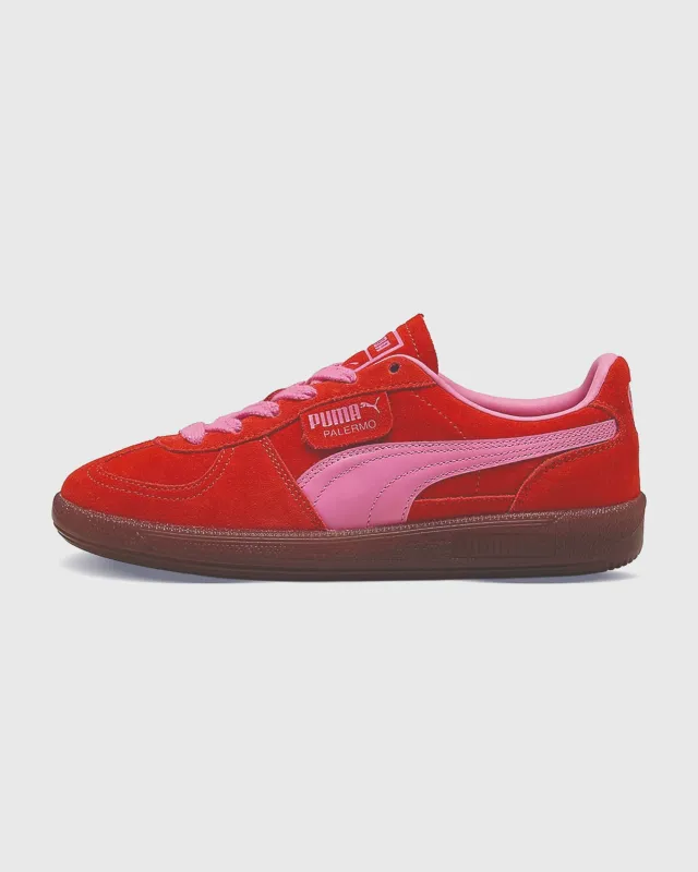 Puma Palermo Sneaker Rood/Roze sold by Burned Sports