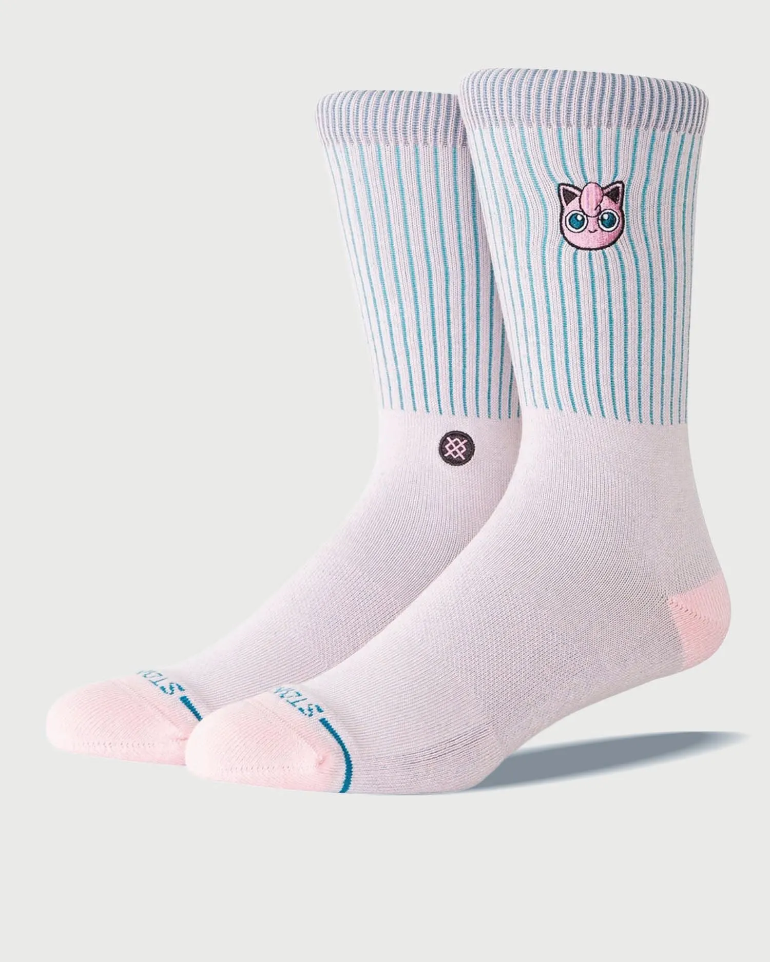 Stance Sokken Jigglypuff Crew Roze sold by Burned Sports