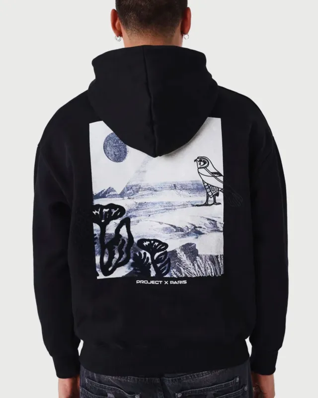 Project X Paris Hoodie Egyptian Zwart sold by Burned Sports