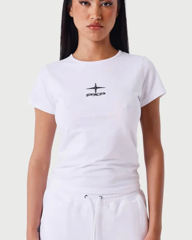 Project X Paris Dames Logo T-Shirt Wit sold by Burned Sports