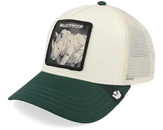Goorin Bulletproof Trucker Cap Groen/Beige sold by Burned Sports