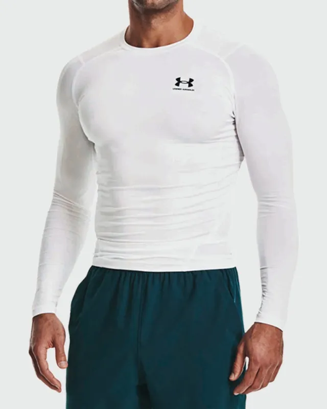 Under Armour Compression Shirt Longsleeve Wit sold by Burned Sports