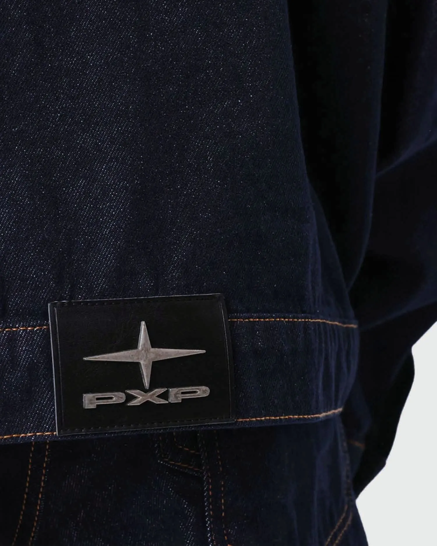 Project X Paris Dames Oversized Jacket Raw Dark Denim sold by Burned Sports product image thumbnail 4