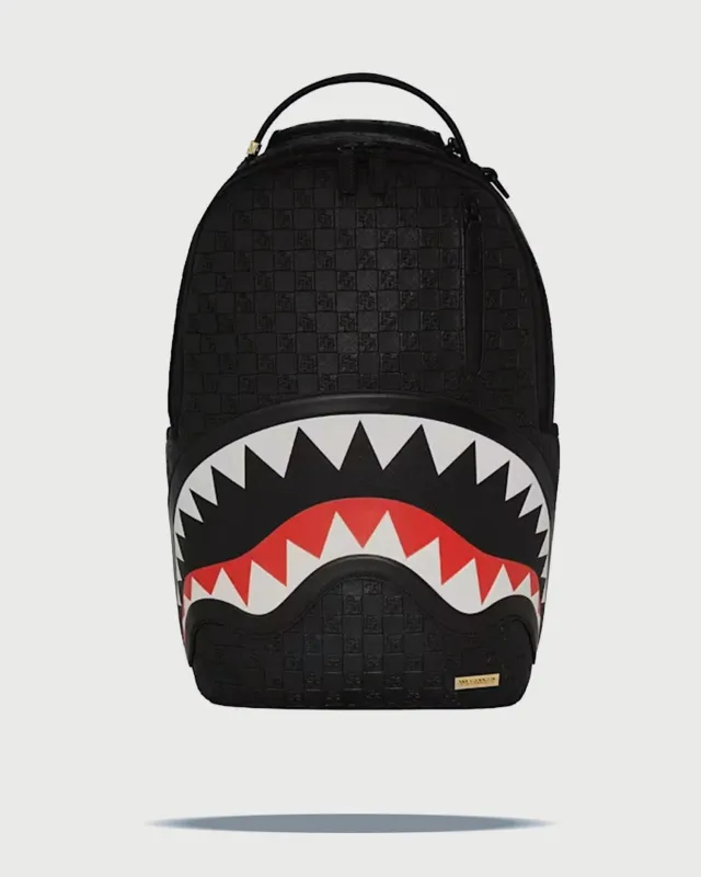 Sprayground Sharks in Paris Rugzak Zwart sold by Burned Sports