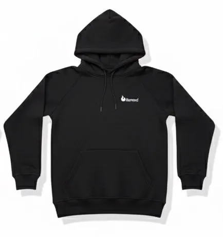 Burned Hoodie Zwart sold by Burned Sports