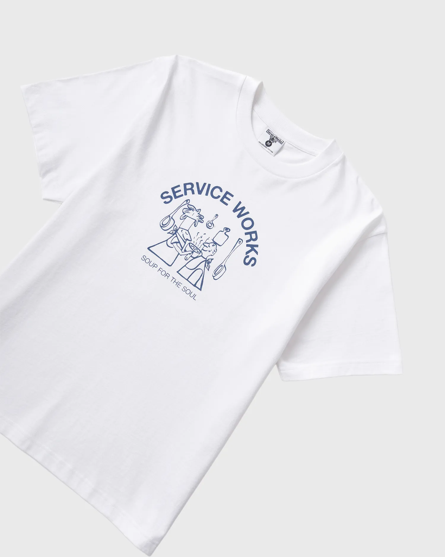 Service Works Soup For The Soul Tee White sold by Burned Sports product image thumbnail 5