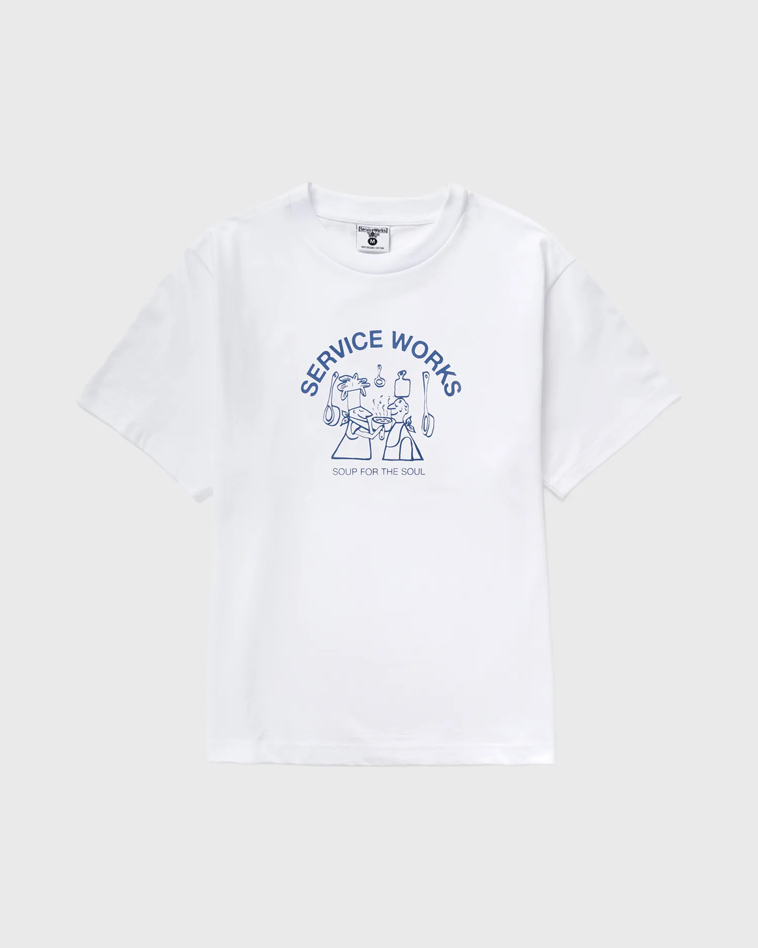 Service Works Soup For The Soul Tee White sold by Burned Sports