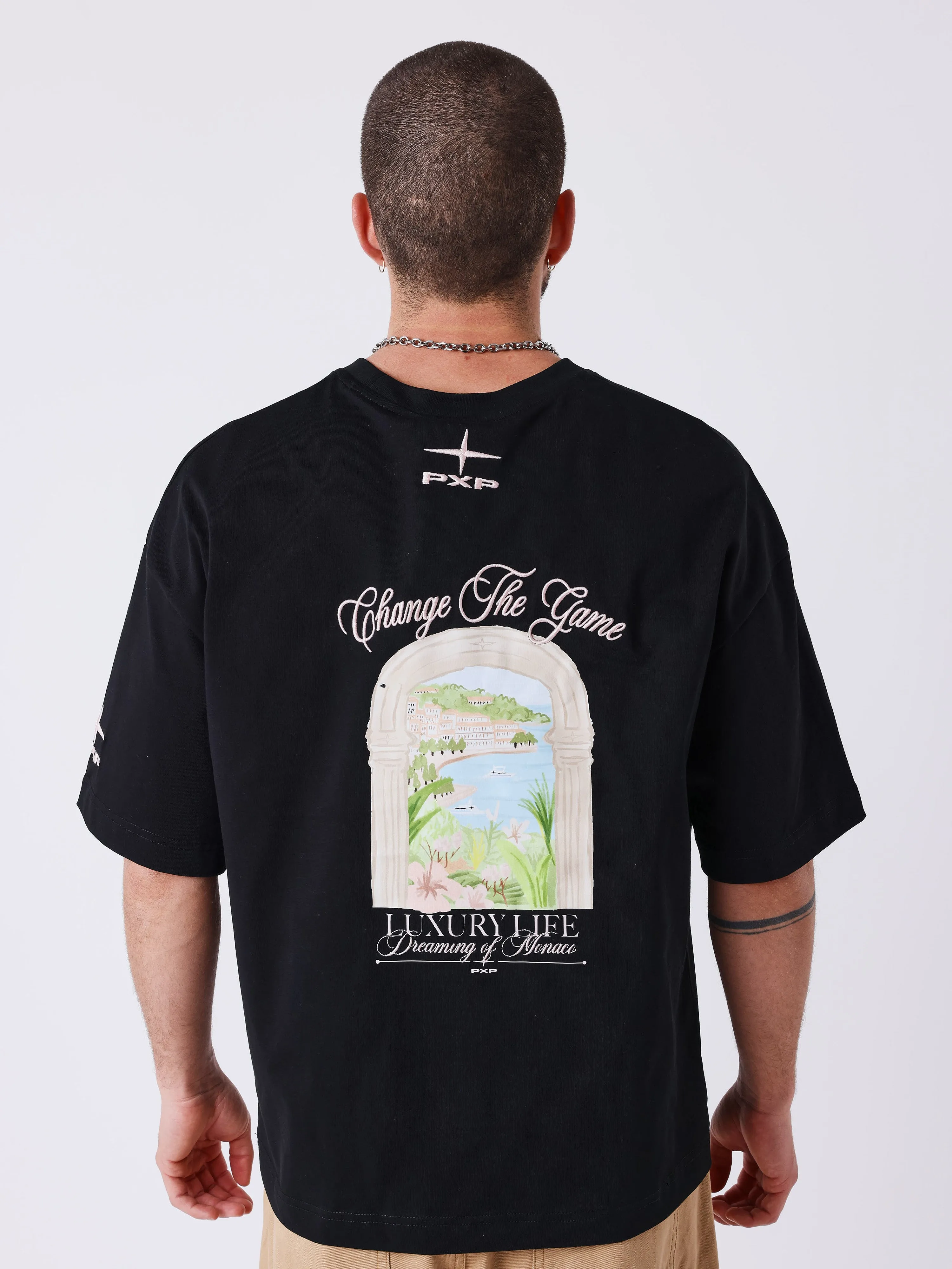 Project X Paris Dreaming of Monaco Oversized T-shirt Zwart sold by Burned Sports product image thumbnail 2