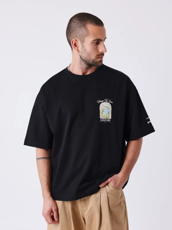 Project X Paris Dreaming of Monaco Oversized T-shirt Zwart made by Burned Sports