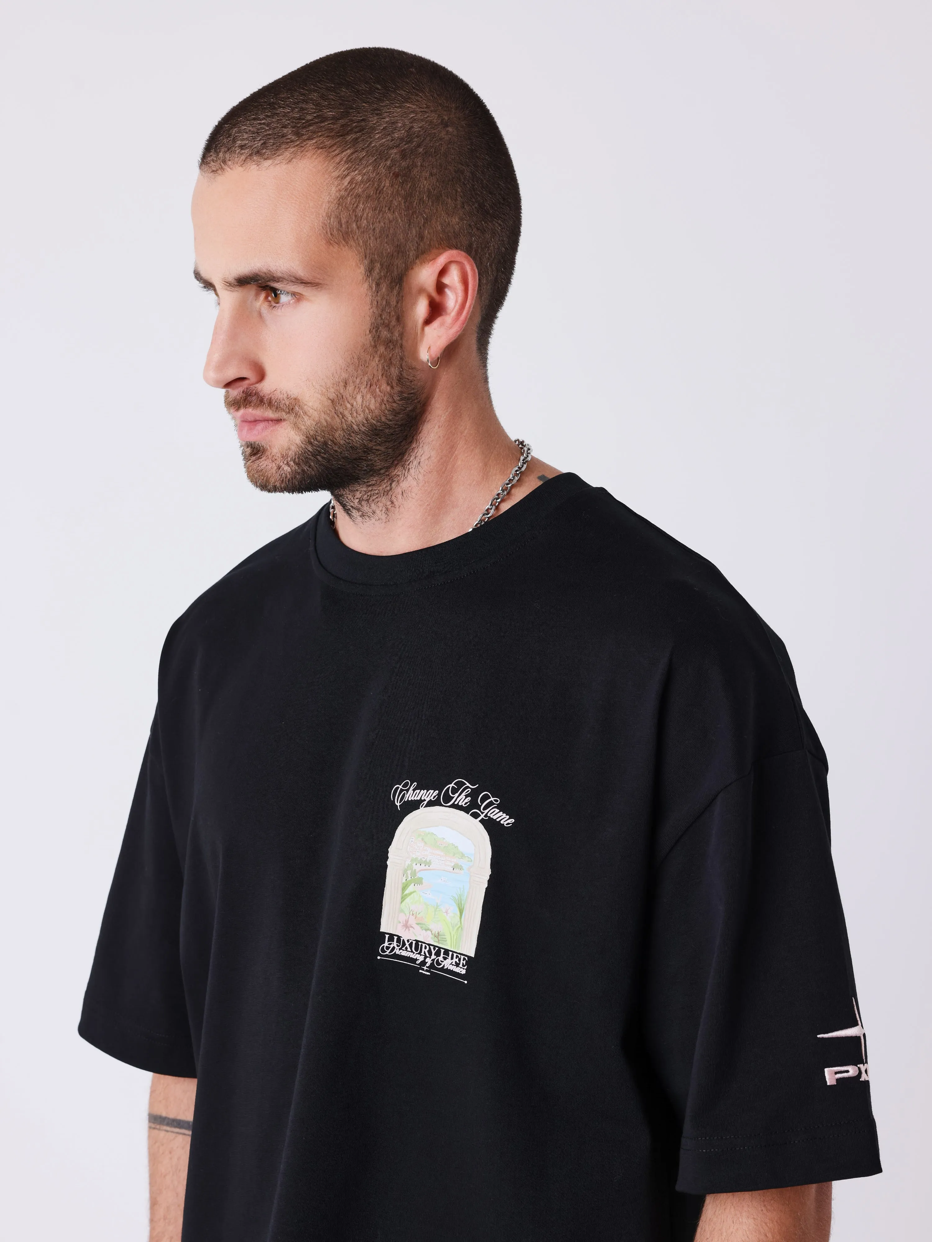 Project X Paris Dreaming of Monaco Oversized T-shirt Zwart sold by Burned Sports product image thumbnail 3