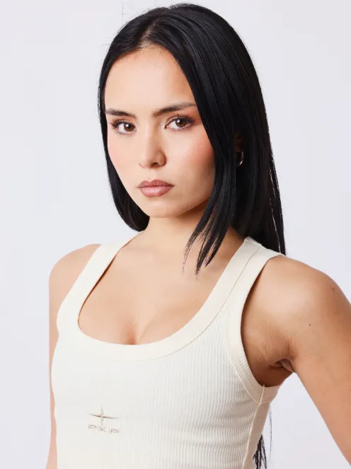 Project X Paris Dames Tank-Top Beige sold by Burned Sports product image thumbnail 3