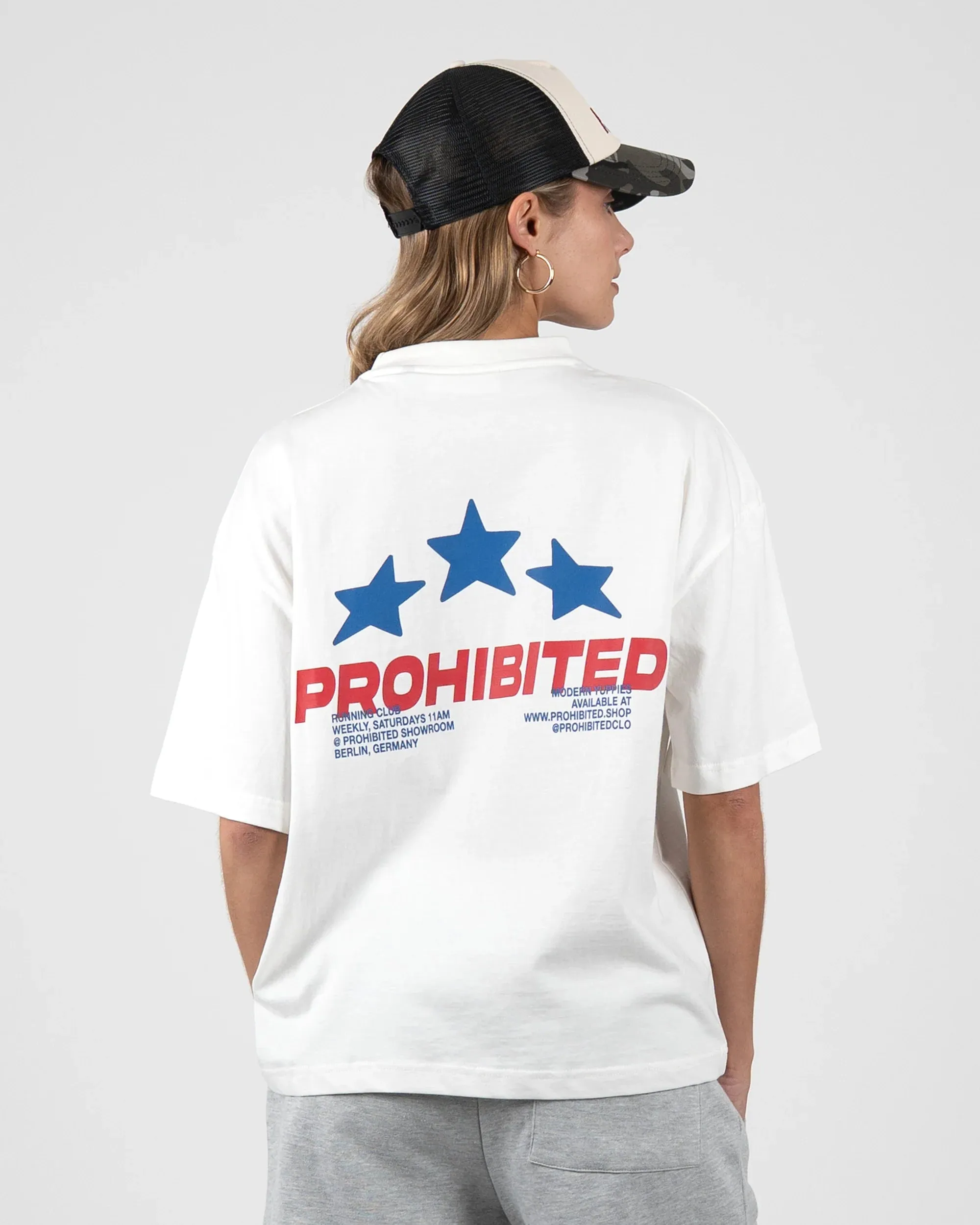 Prohibited Running Club Tee Wit sold by Burned Sports product image thumbnail 2