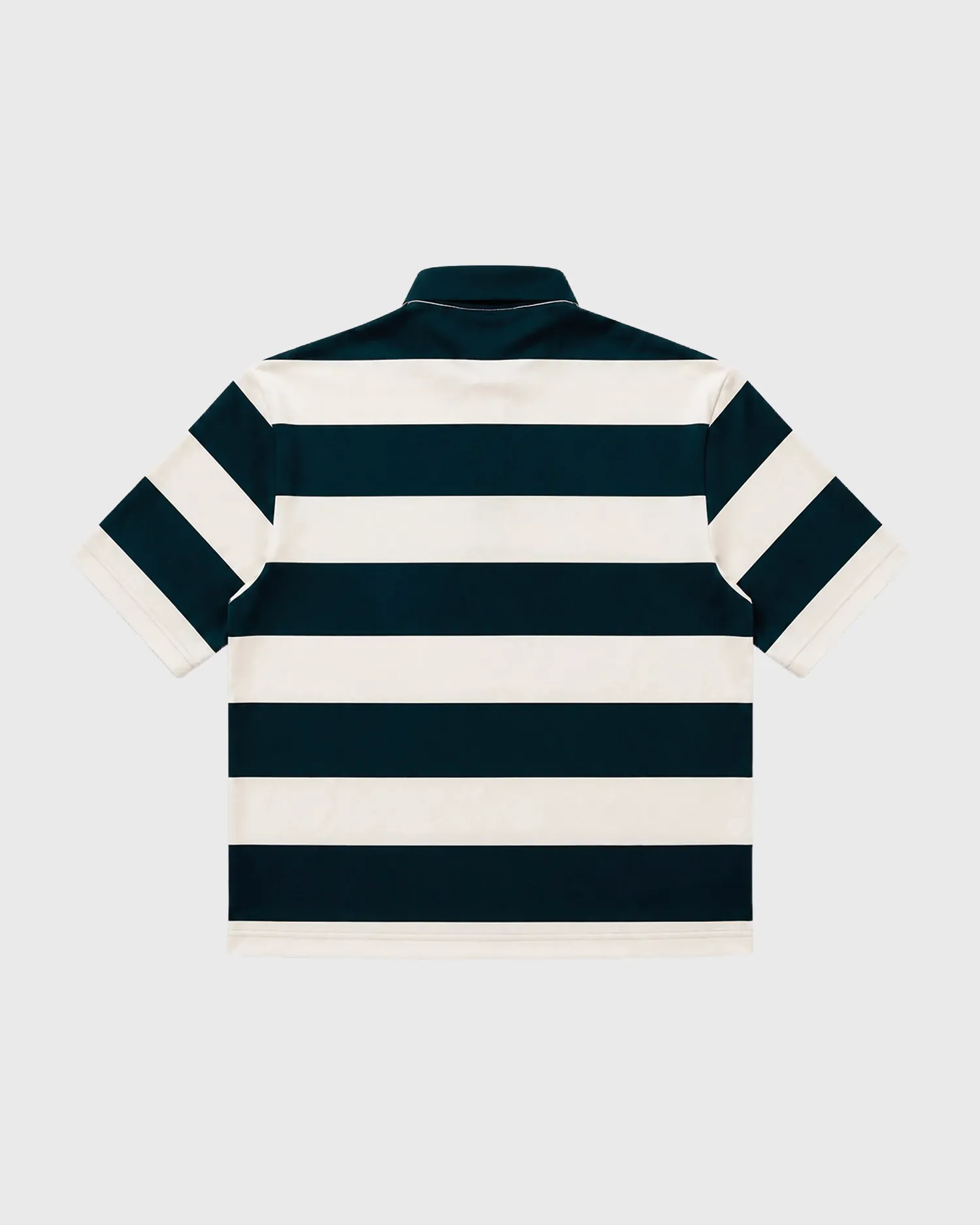 Project X Paris Loose Horizontal Stripe Polo Wit Groen sold by Burned Sports product image thumbnail 2