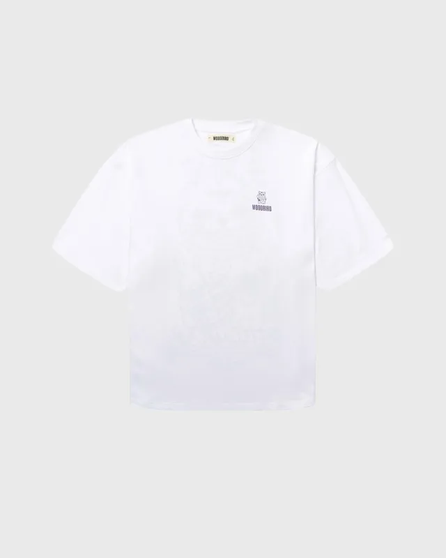 Woodbird Beam Lucky Tee Wit made by Woodbird