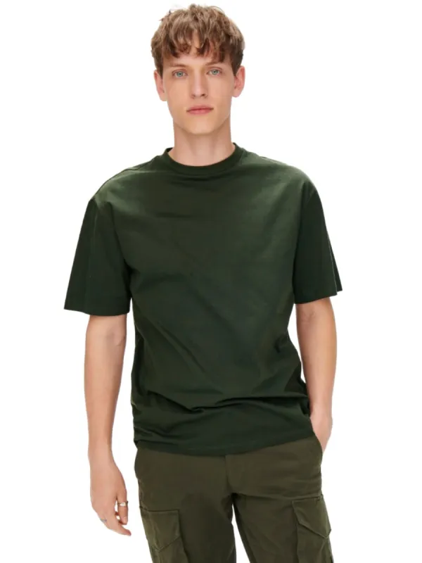 Fred Relaxed T-shirt Groen sold by Burned Sports