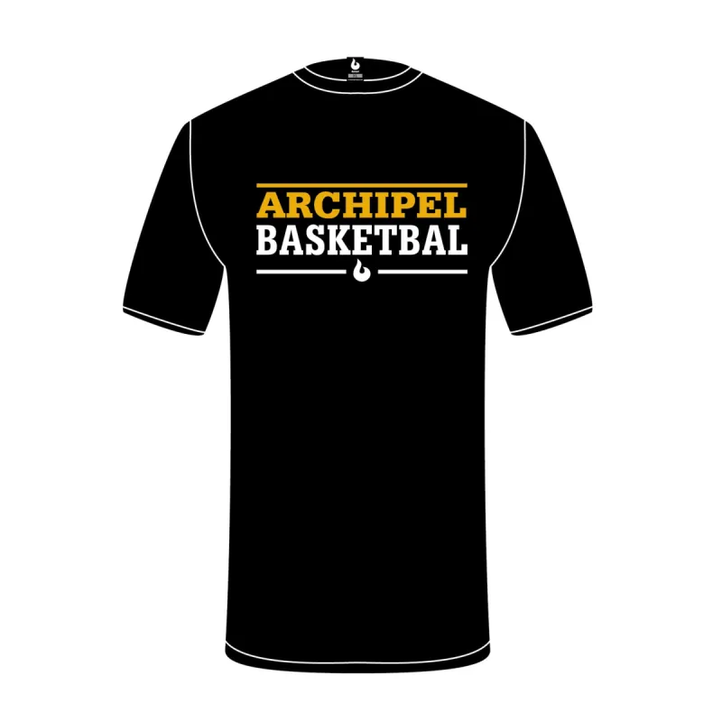 Archipel Culemborg Shooting Shirt Tekst Zwart sold by Burned Sports