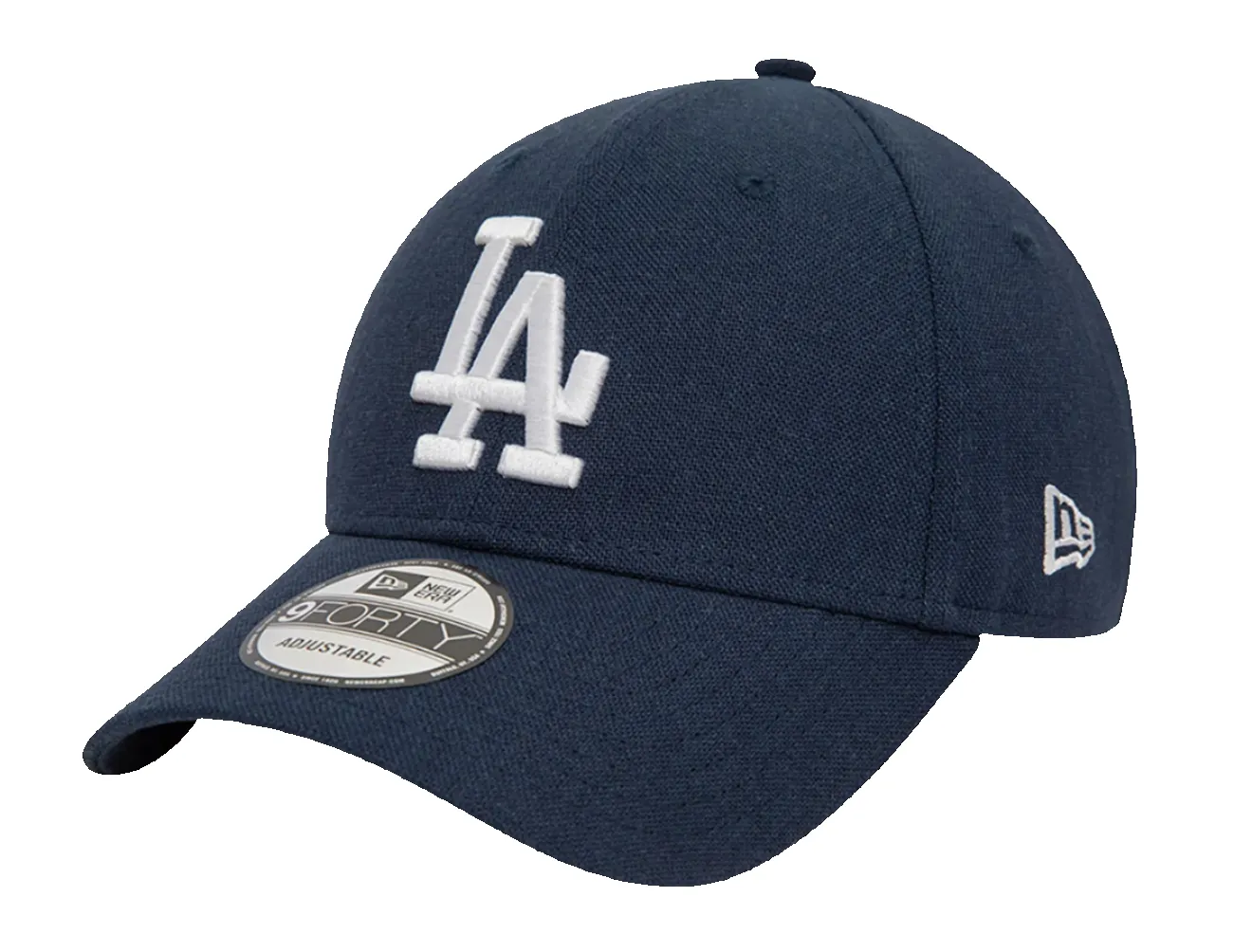 LA Dodgers Linen 9FORTY Adjustable Cap sold by Burned Sports