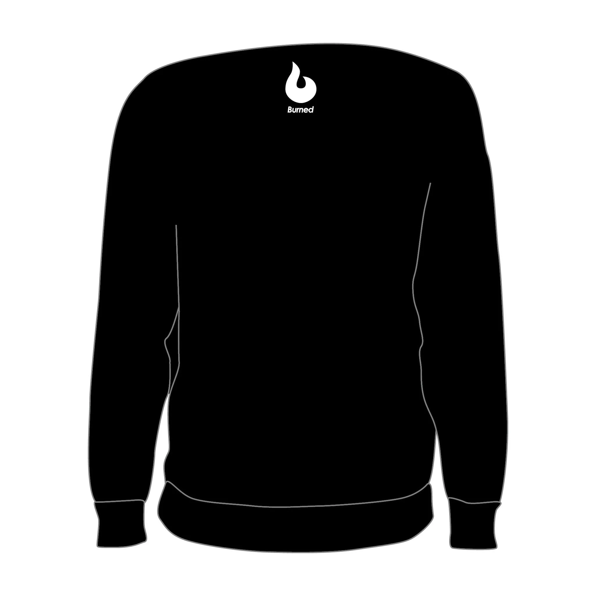 Pluto Wageningen Crewneck Zwart sold by Burned Sports product image thumbnail 2