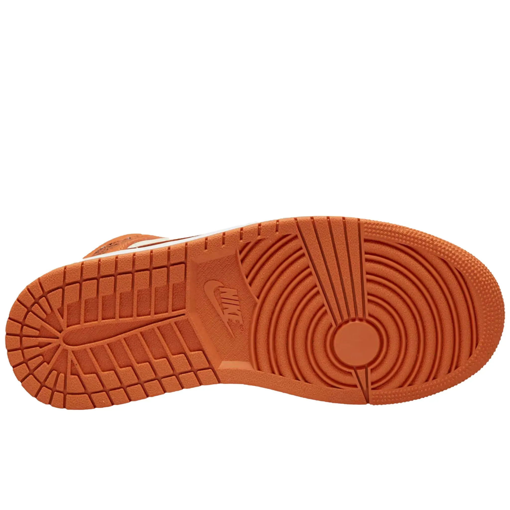 Air Jordan 1 Mid Coconut Milk Orange sold by Burned Sports product image thumbnail 4
