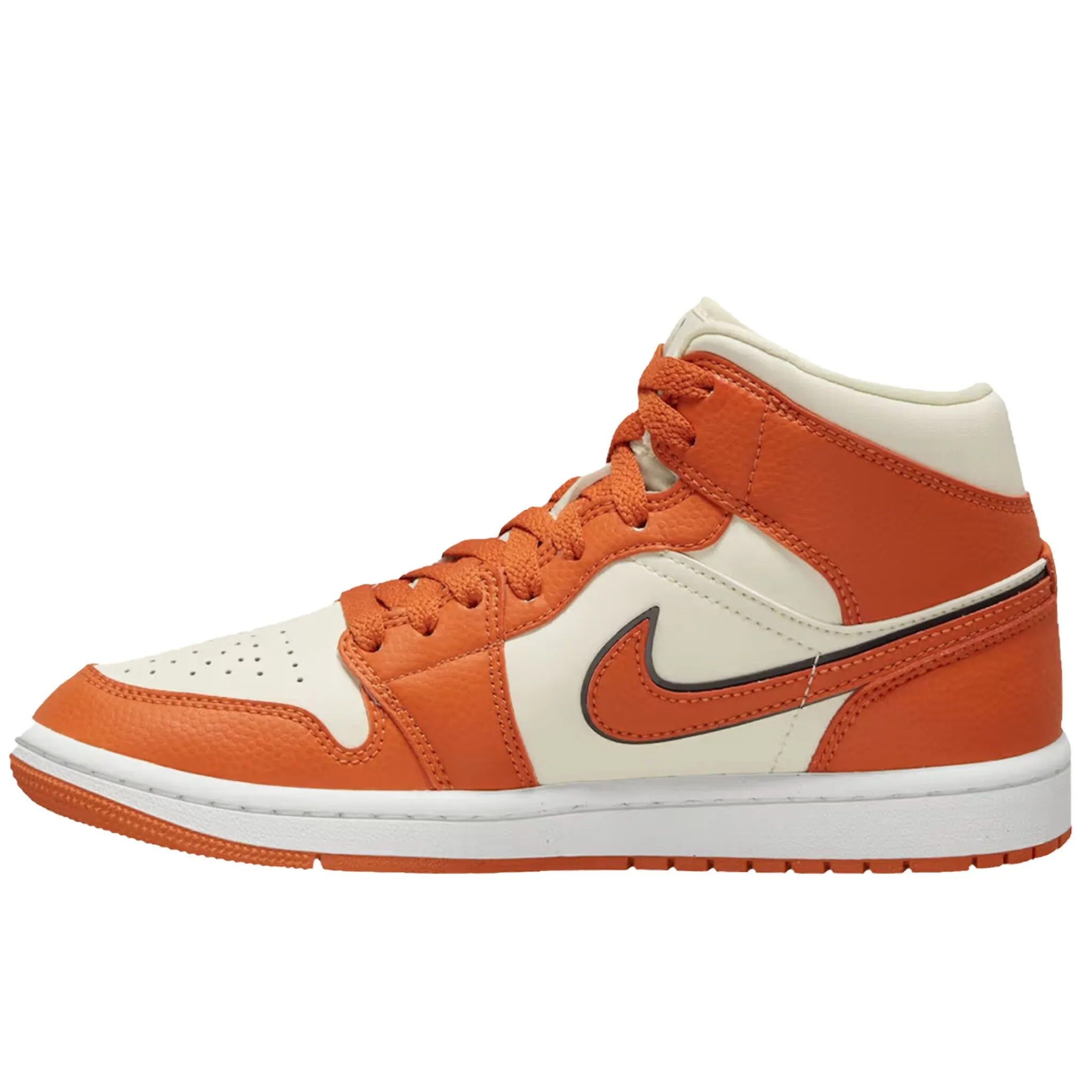 Air Jordan 1 Mid Coconut Milk Orange sold by Burned Sports product image thumbnail 2