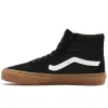 Sk8-Hi Skate Zwart Gum sold by Burned Sports