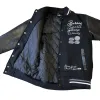 Varsity Panther Jacket Zwart Wit sold by Burned Sports