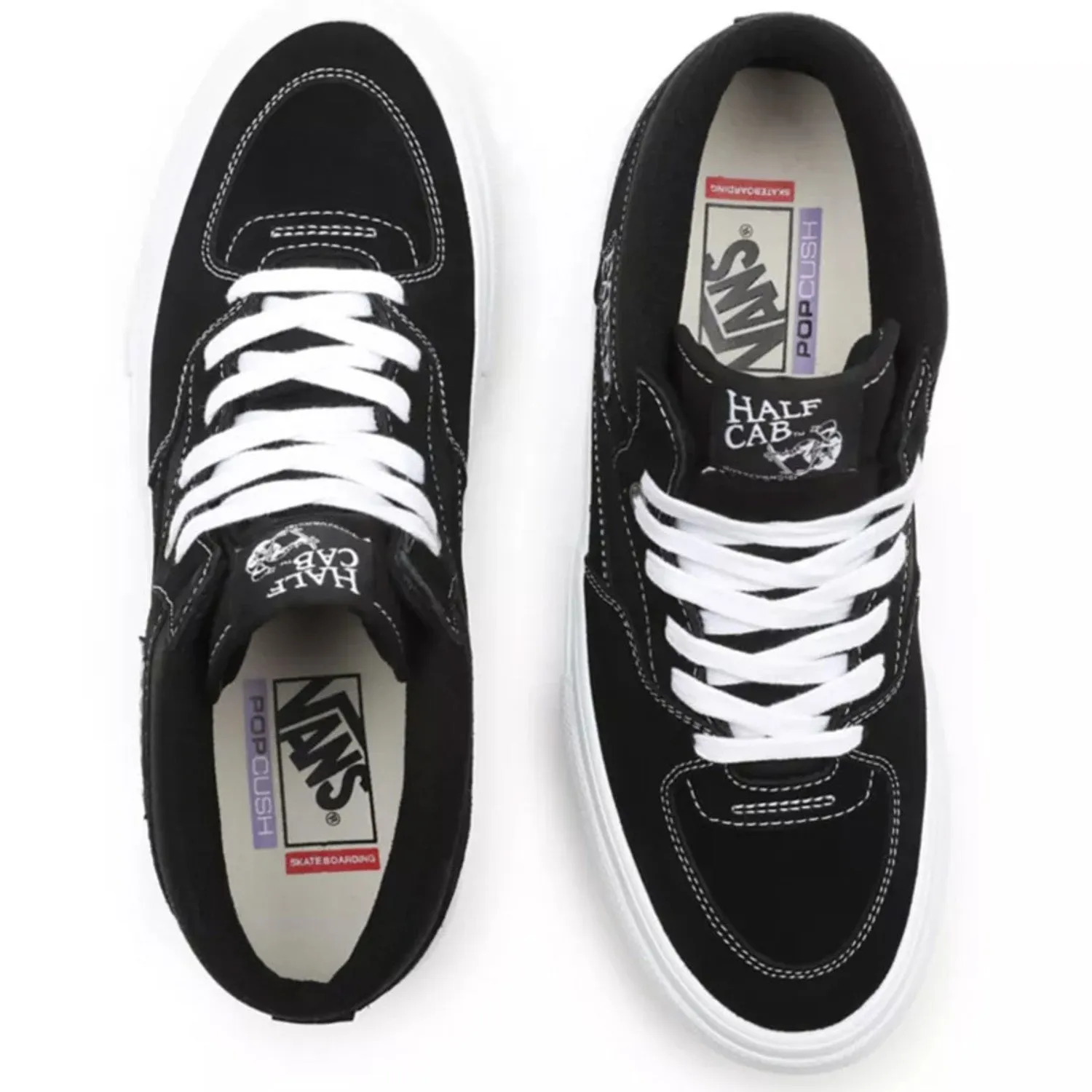 Skate Half Cab Zwart Wit sold by Burned Sports product image thumbnail 4