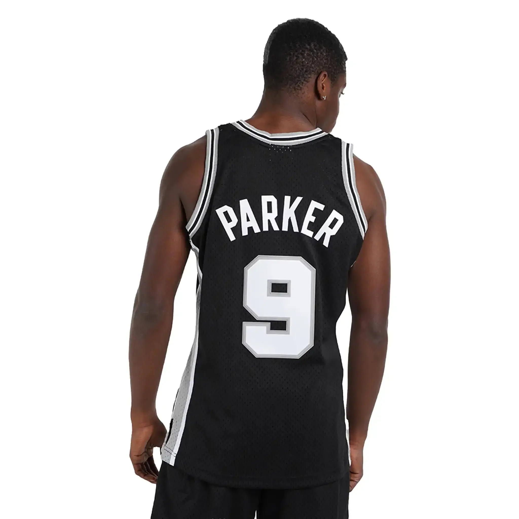 NBA Swingman San Antonio Spurs Tony Parker Jersey Black sold by Burned Sports product image thumbnail 4